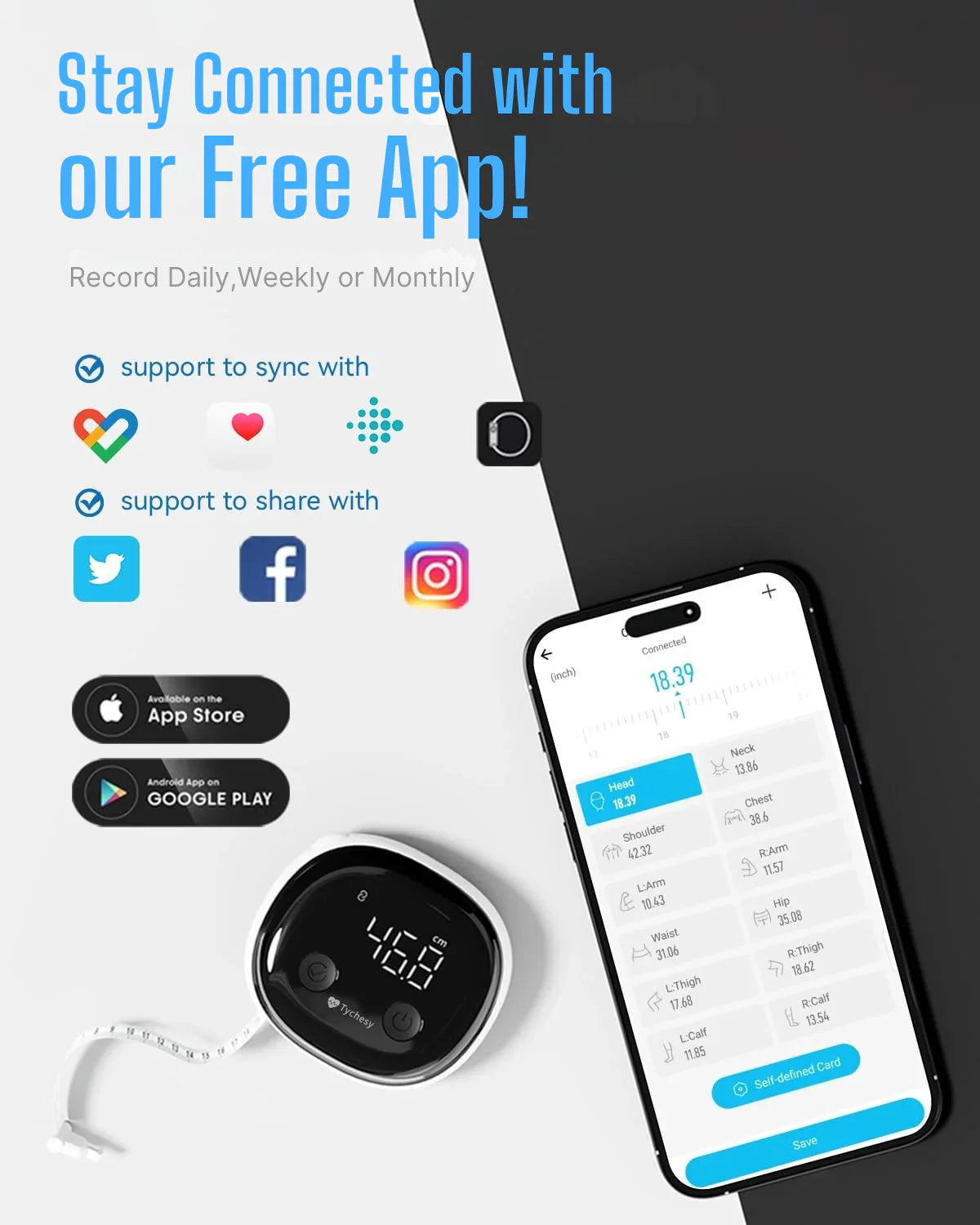FitTape™ Smart Measuring Tape